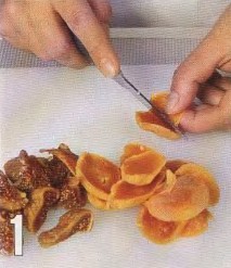 курица с черносливом и орехами